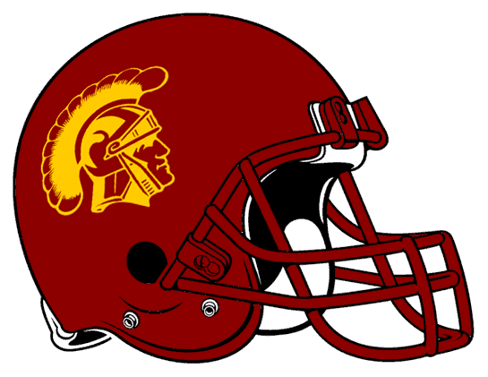 Southern California Trojans 1988-2001 Helmet Logo vinyl decal